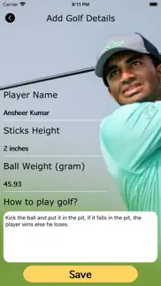 the golf lover iphone screenshot 3