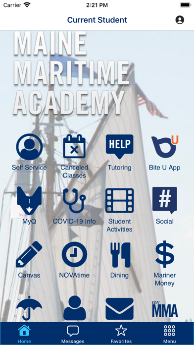 Maine Maritime Academy Mobile Screenshot