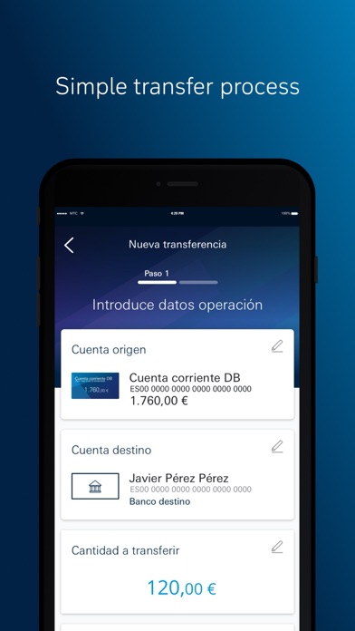 Deutsche Bank España Screenshot