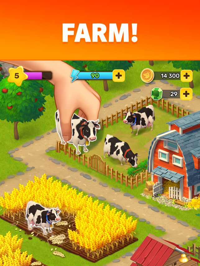 ‎Klondike Adventures: Farm Game Screenshot