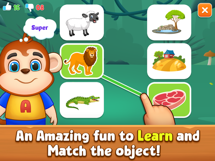 Kids Matching Game Learn Game