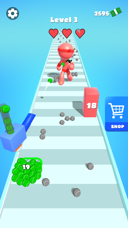 #9. Balls Throw! (iOS) 由: Ahmet Ikbal Adlig