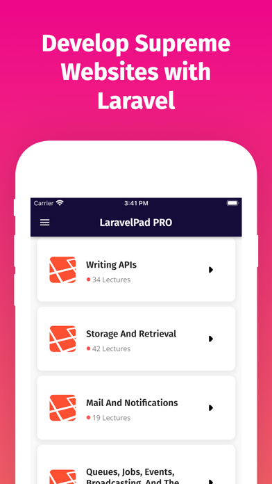 Learn Laravel Development Screenshot