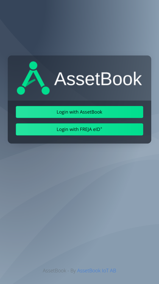 #1. AssetBook IoT (iOS) De: AssetBook IoT AB