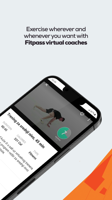 Fitpass Studio: Fitness App Screenshot