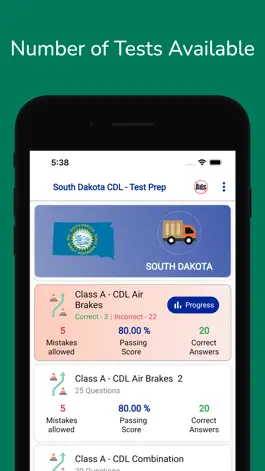 Game screenshot South Dakota CDL Permit Test hack