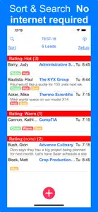 1st Sales Lead Retrieval screenshot #4 for iPhone