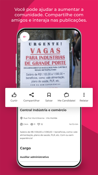 Trampolim – Vagas de emprego Screenshot