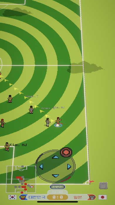 World Soccer AMatch Screenshot