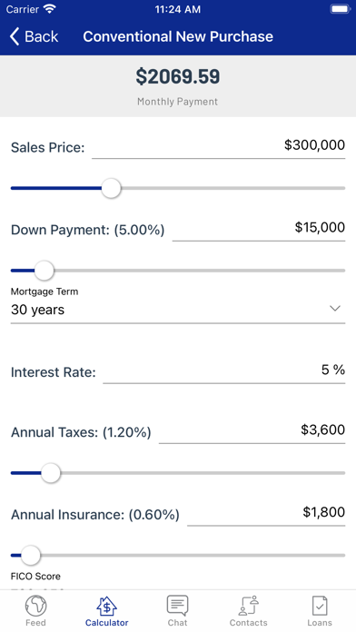 Morgan Financial: My Mortgage Screenshot