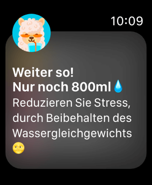 ‎Wasser trinken Erinnerung Lama Screenshot