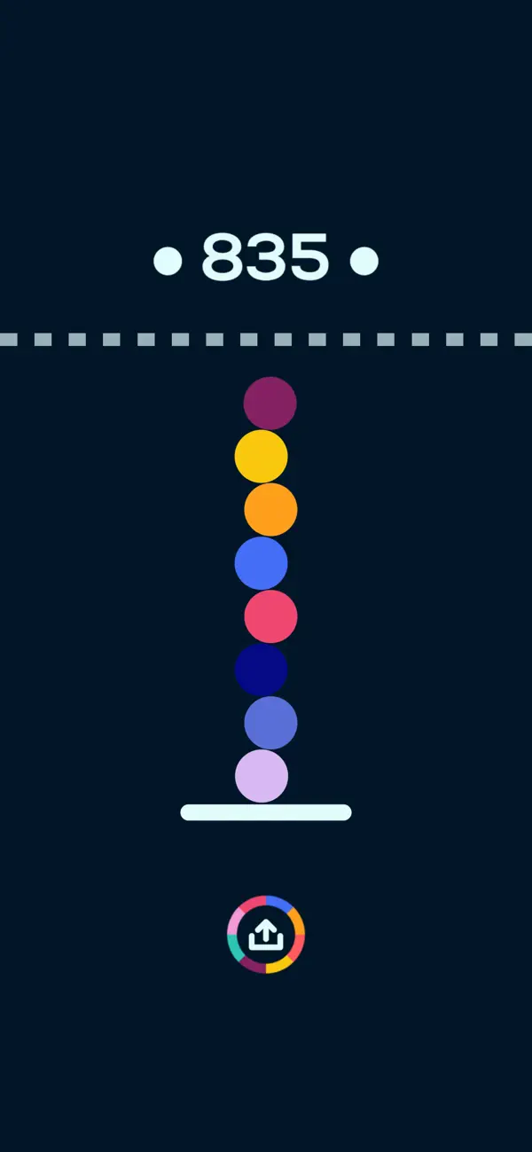 #2. Try to Stack Balls! (iOS) Von: Jan Brelje