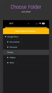 camera boss for google drive iPhone Captures Décran 2