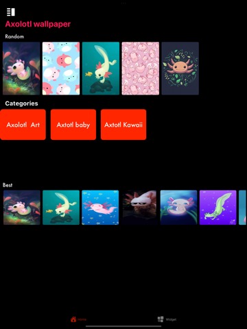 Axolotl - Kawaii Wallpaperのおすすめ画像1