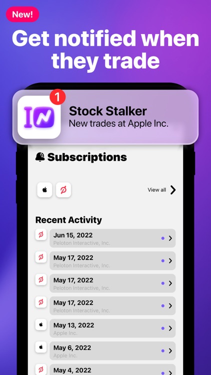 Stock Stalker: Insider Trades screenshot-3