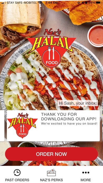 Naz's Halal Food Screenshot