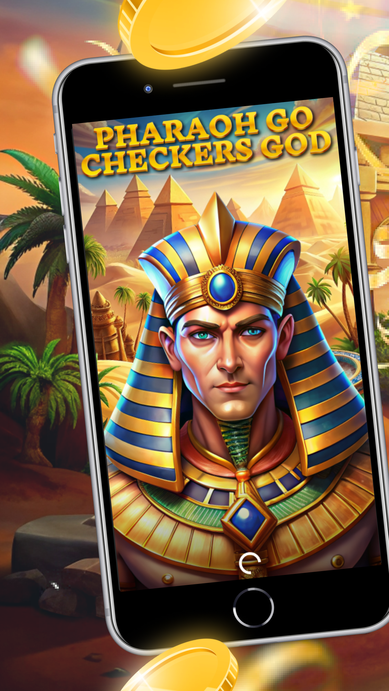 Pharaoh Go - Checkers God