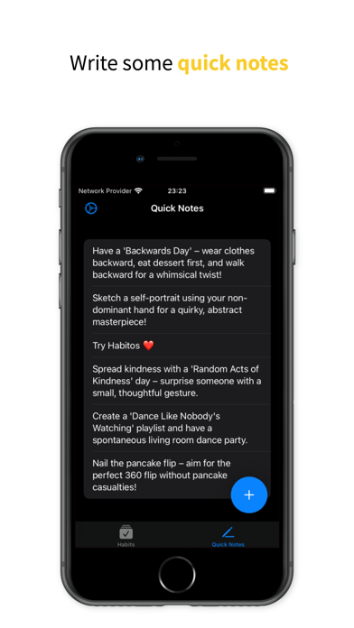 Habitos Screenshot
