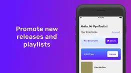 smart links - promote music iphone screenshot 1