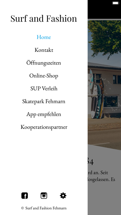 Surf and Fashion Fehmarn Screenshot