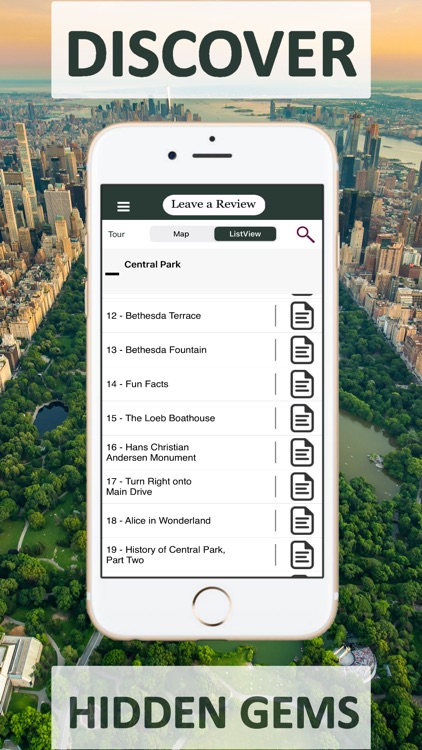 Central Park Walking Guide NYC