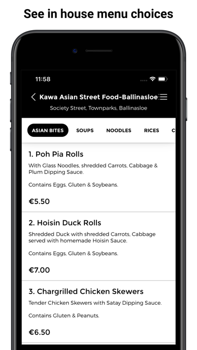 Kawa Asian Street Food Screenshot