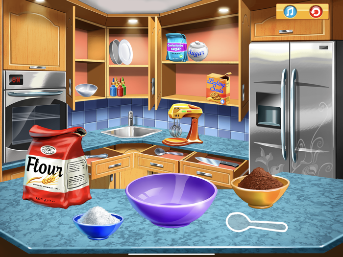 Baking games for kids