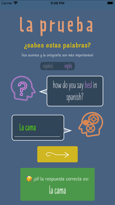 ¡palabras! Screenshot