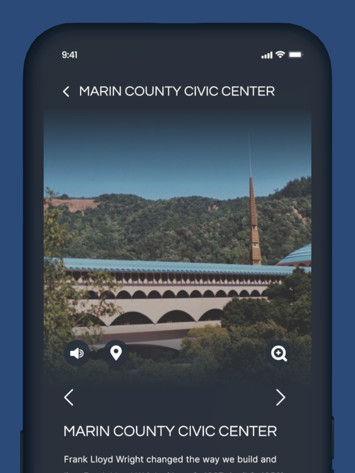 Marin County Civic Center Tour