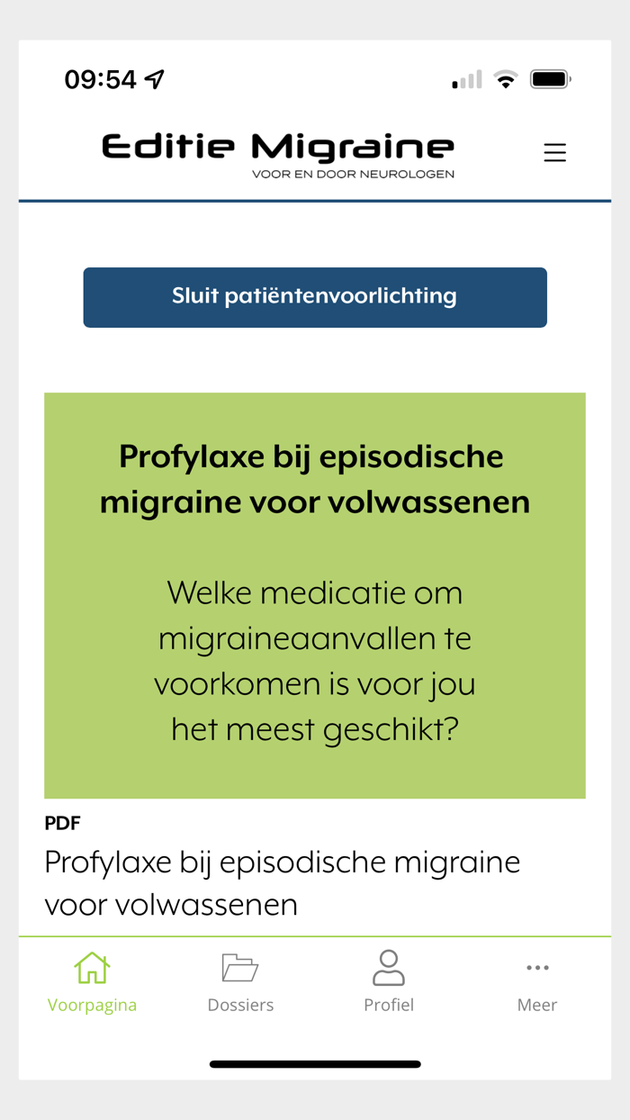 Editie Migraine