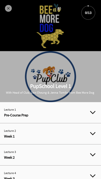 PupClub Training Screenshot