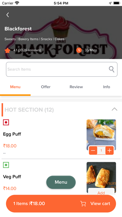 Zaaroz Food Ordering Appのおすすめ画像5