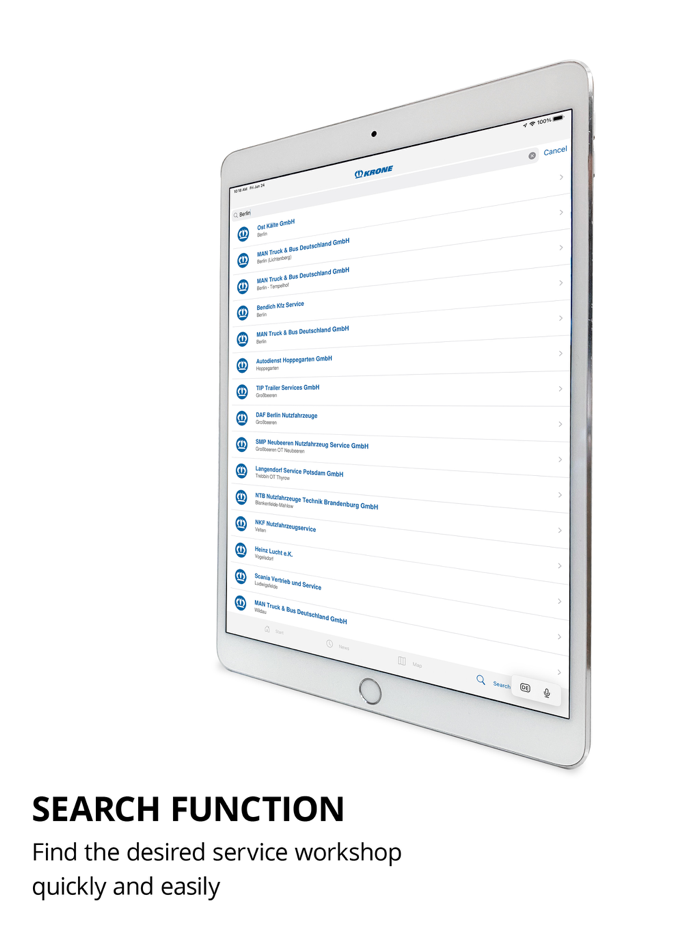 KRONE ServiceLocator