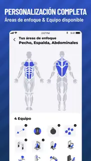 gym bodybuilding ejercicios iphone capturas de pantalla 3