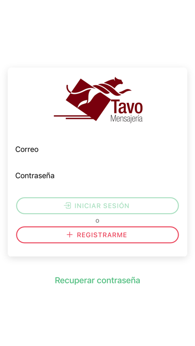 Servimensajeria Tavo Screenshot