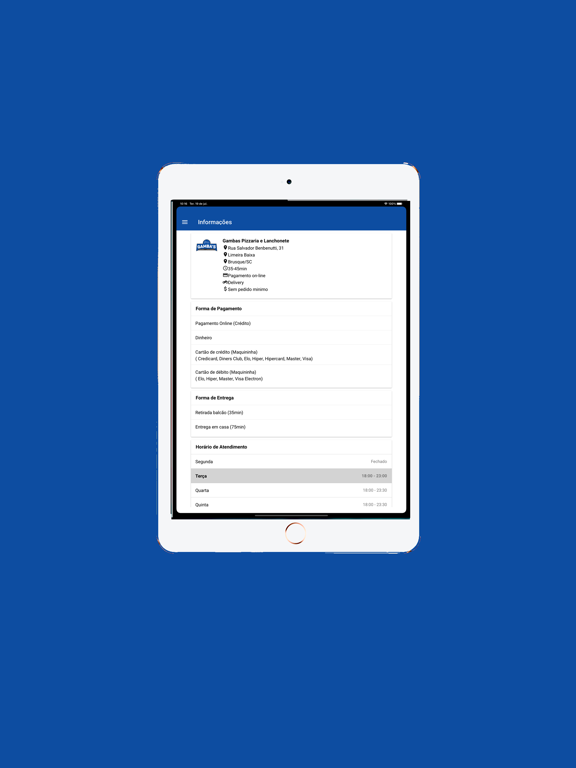 App screenshot