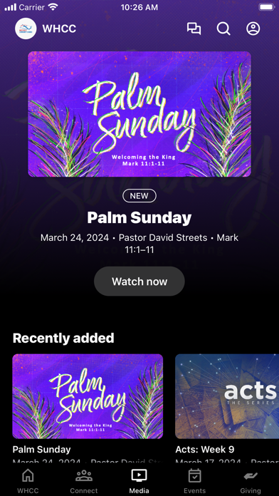 West Hill Community Church App Screenshot
