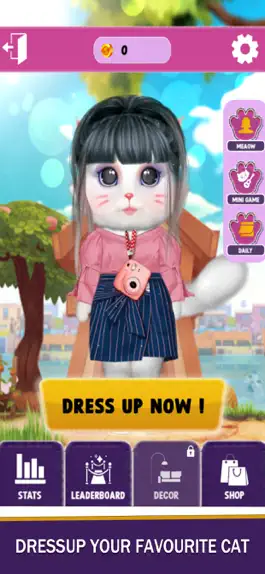 Game screenshot Cat Simulator Dress Up Games apk