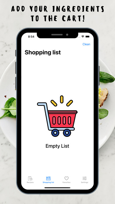 Recipes for dinners Screenshot