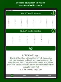 Luxury Watch Reference Guide iPad image 1