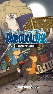 layton: diabolical box in hd iphone screenshot 1