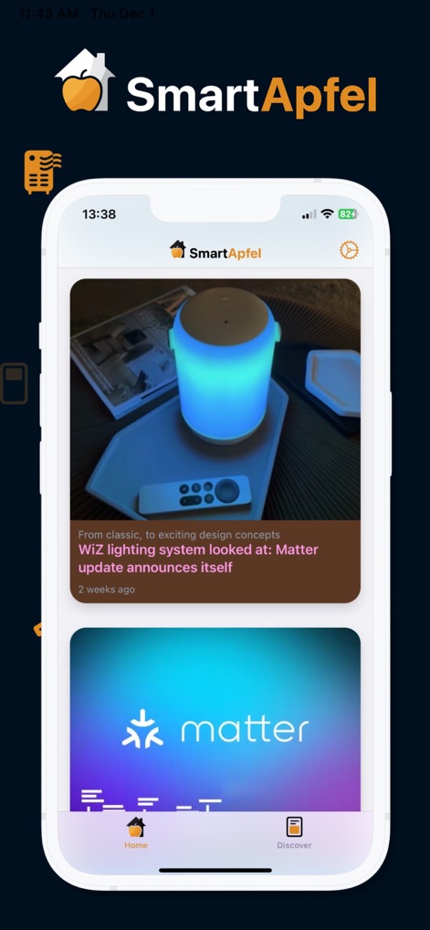 SmartApfel - smartapfel-app-home-screen