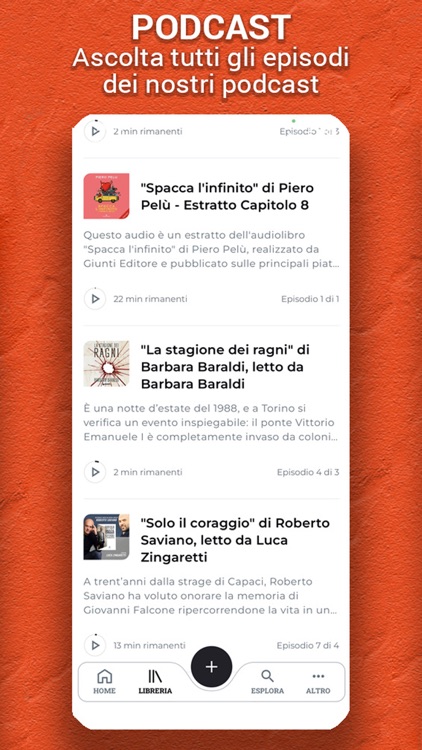 Giunti Audiolibri screenshot-4