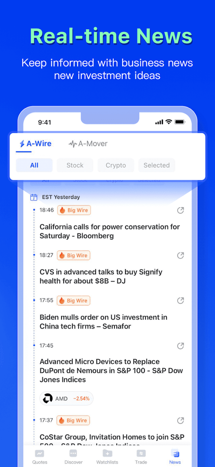 AInvest Brokers Stock Trading