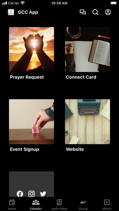 Grandview Christian Church App Screenshot