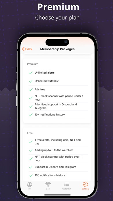 DexAlert - Coin & NFTs Price Screenshot