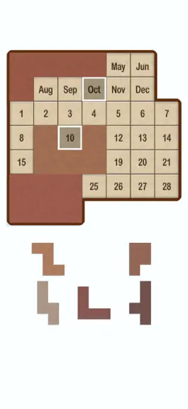 Game screenshot Calendar Puzzle! apk