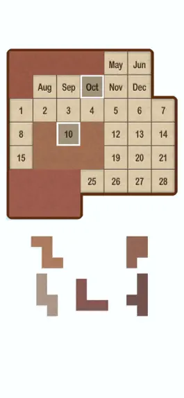Game screenshot Calendar Puzzle! apk