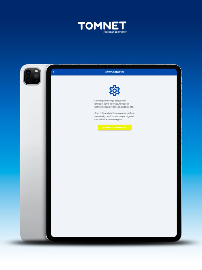 TOMNET Internet - App Cliente