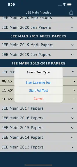Game screenshot JEE Main Practice Tests hack